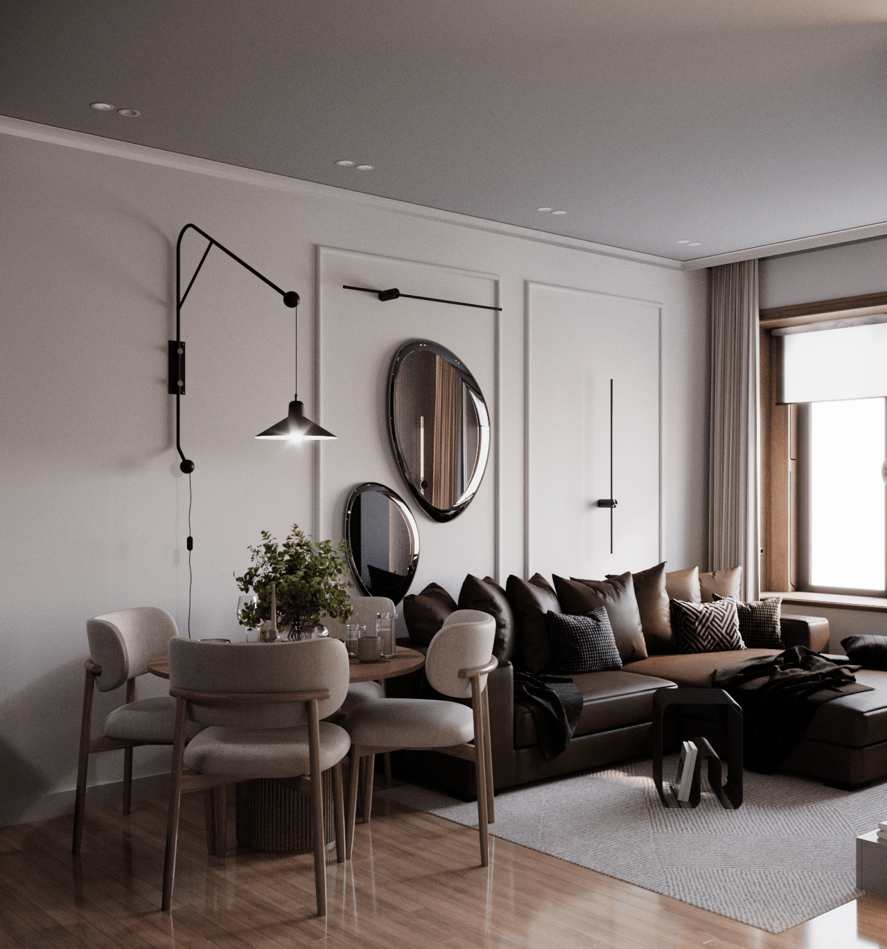 46平方米公寓设计可视化-9