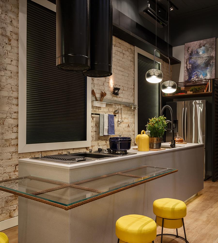 Cozinha Dois Mundos（迷你厨房的环保与实用之美）-8