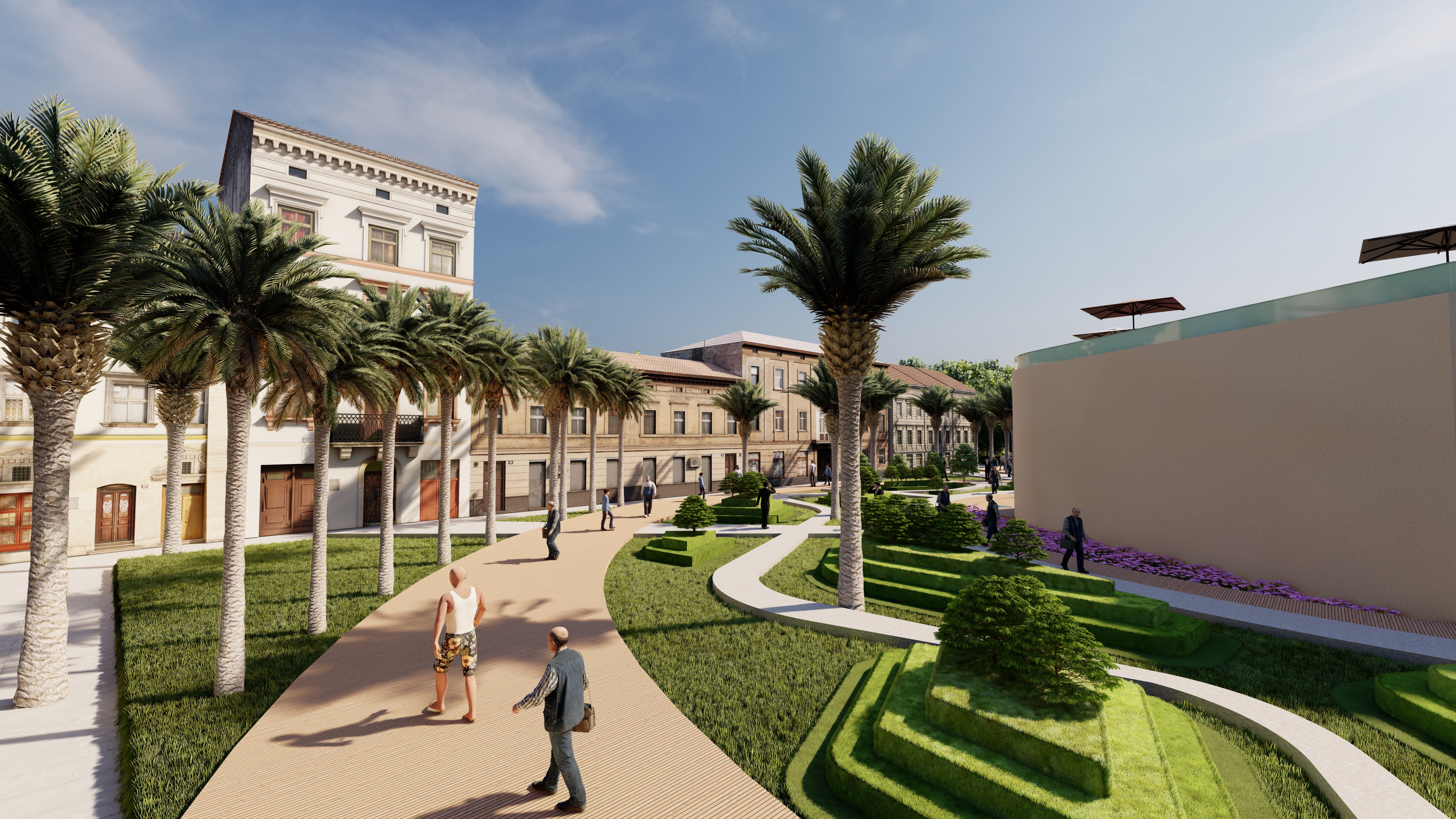 Landscape Auto cad + SketchUp + Lumion-2