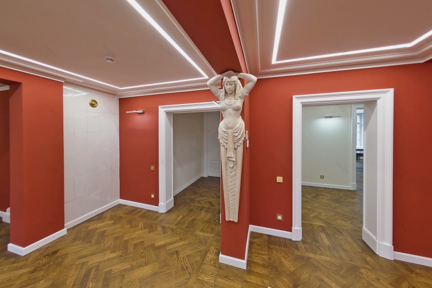 苏联建筑风格的独栋别墅设计-15