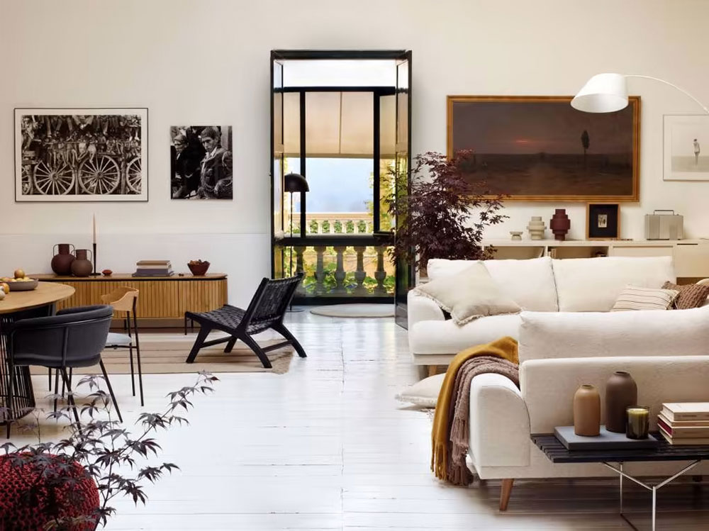 巴塞罗那历史建筑中的时尚秋季家居系列-3