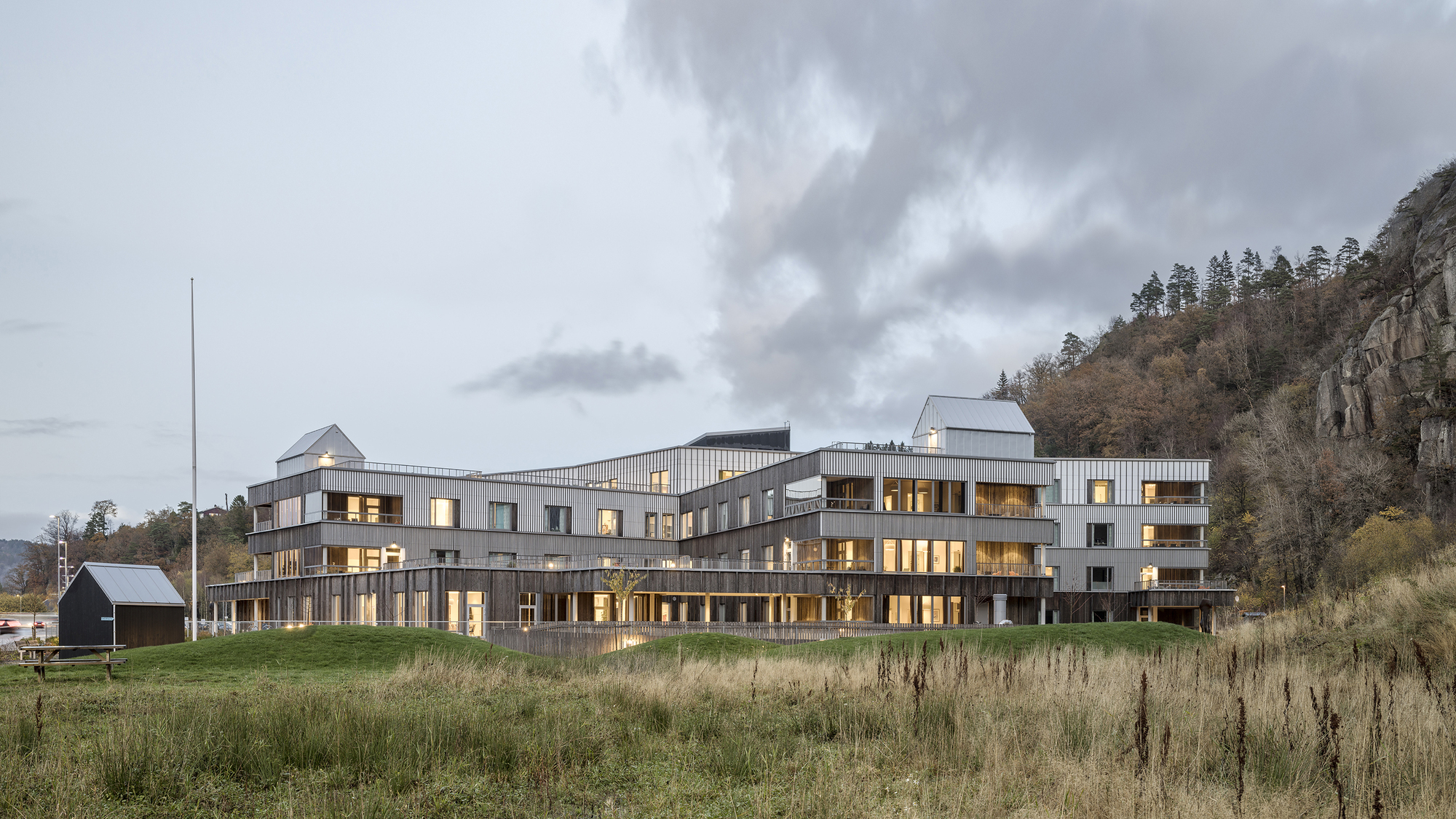 Lyngdal 医疗中心丨挪威丨3RW Arkitekter,NORD Architects-2