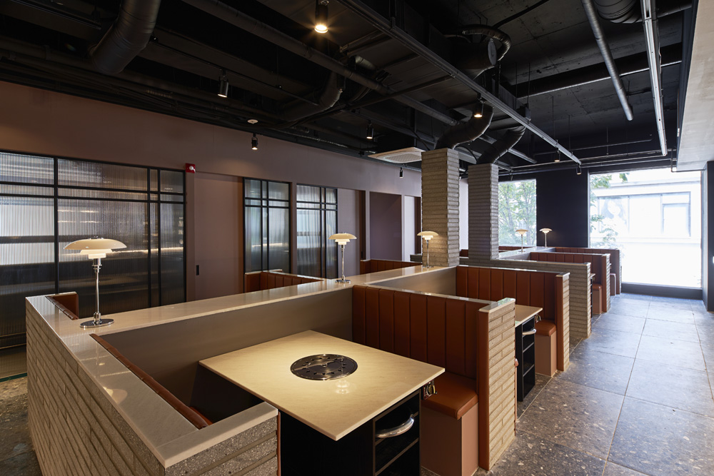 韩屋决 | 高级氛围的 80 平韩屋餐厅室内设计-4