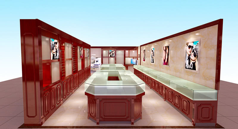 眼镜店室内设计案例效果图-15