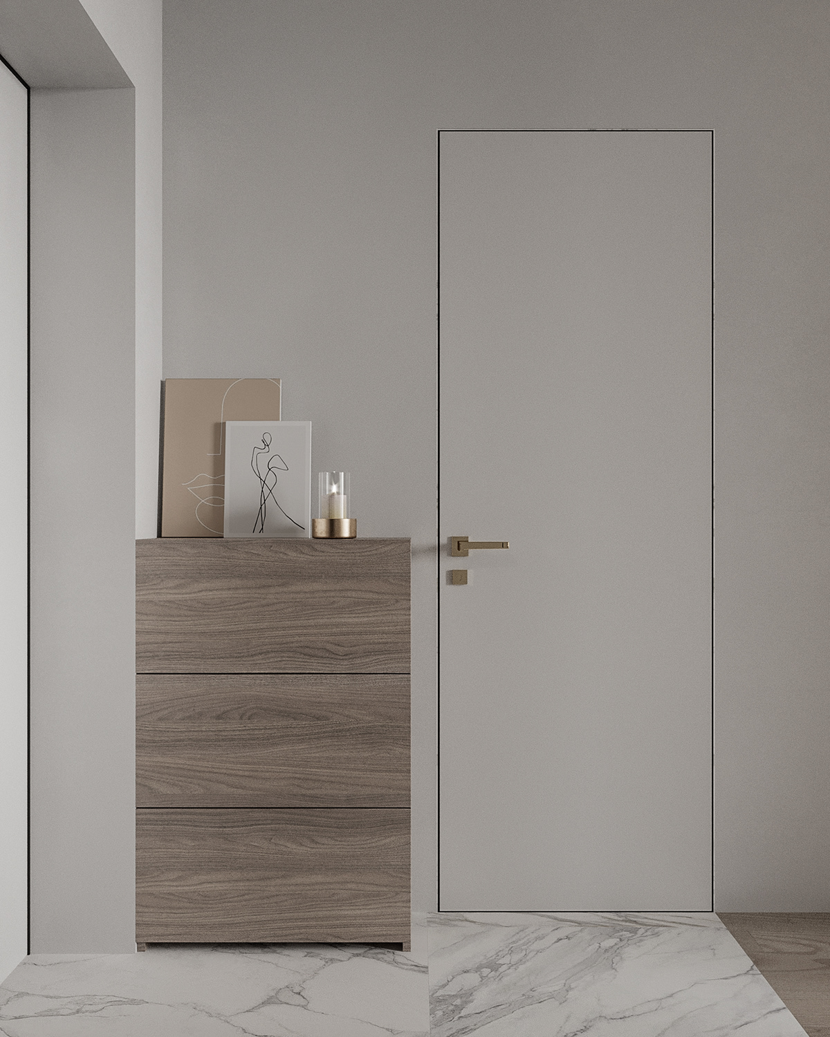 简洁而优雅的现代公寓-8