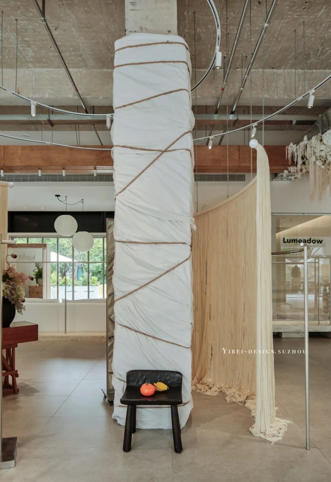 于奶白之境,编织自然光韵丨商业空间设计丨YIBEI DESIGN SUZHOU-4