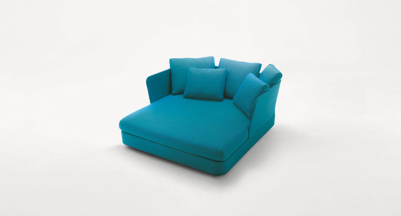 Cove, modular sofa and pouf - Paola Lenti - Outdoor-24