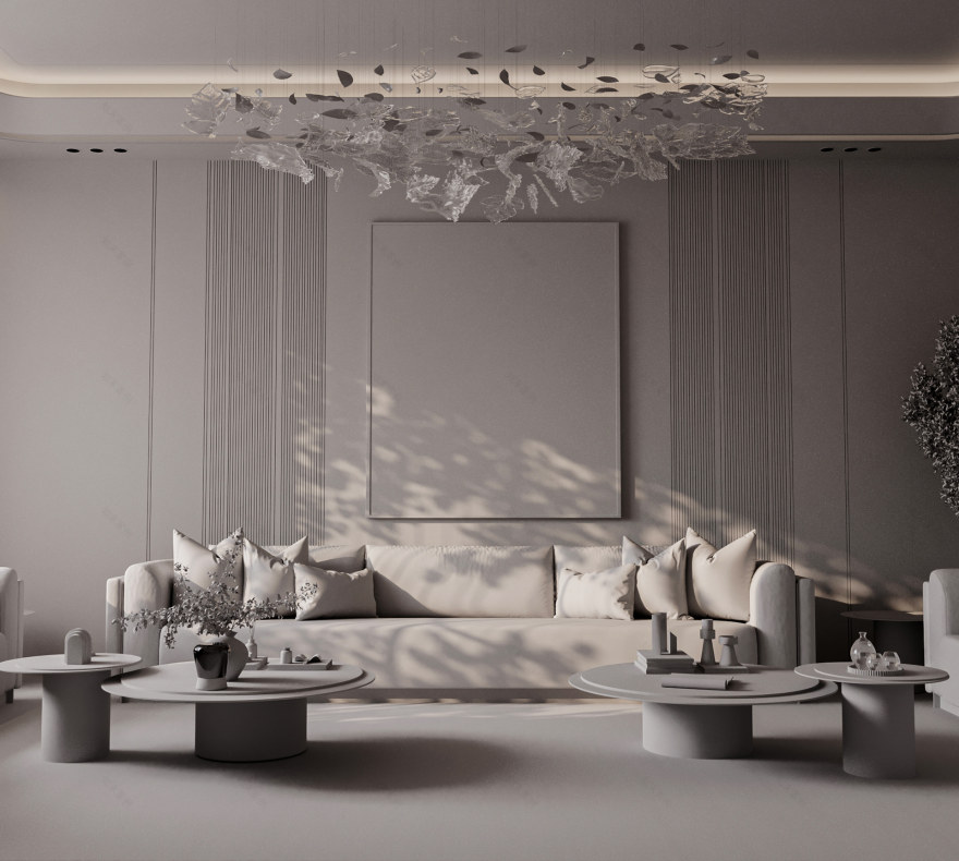 客厅丨沙特阿拉伯吉达丨SALMA AHMED-13