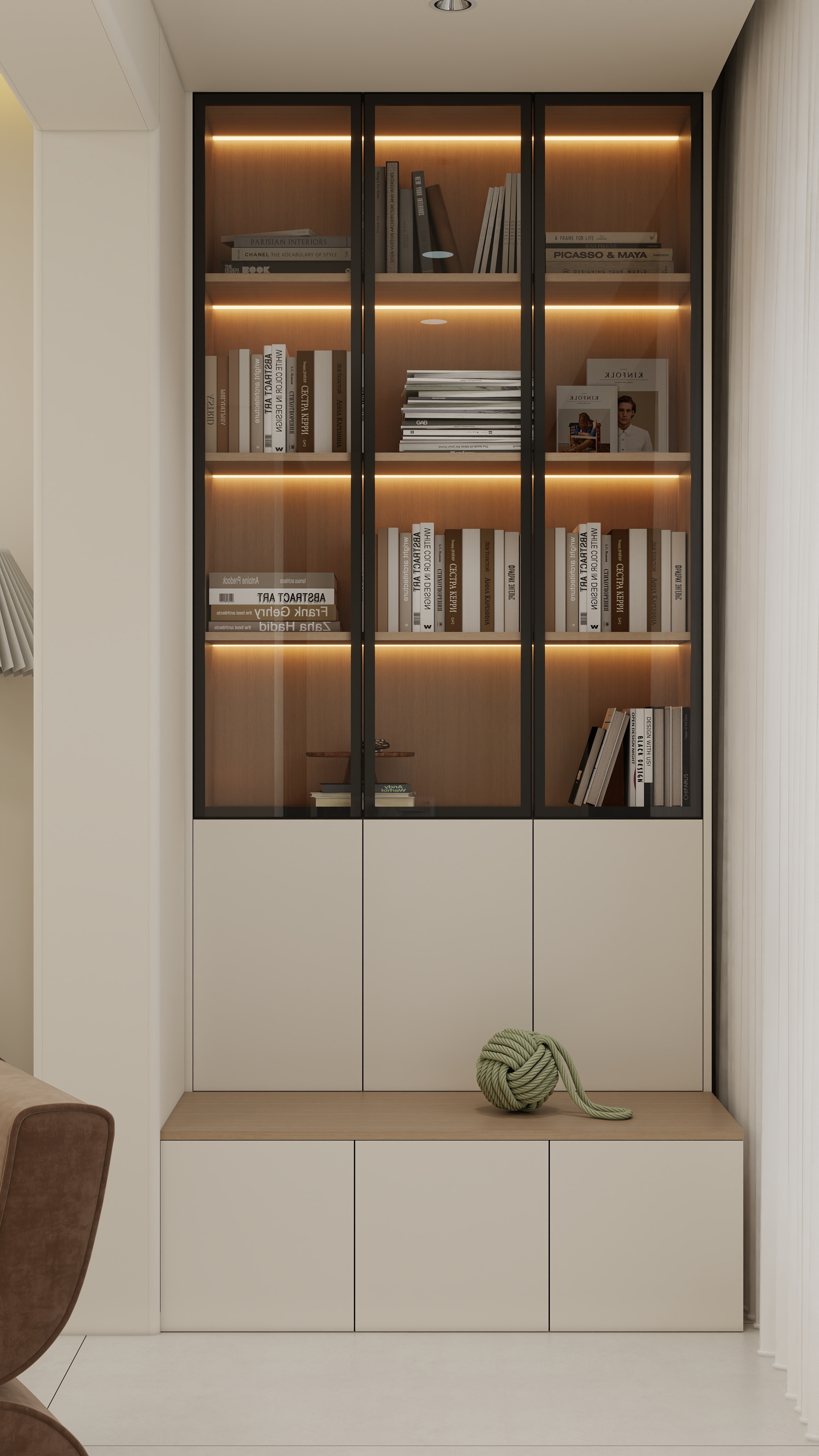 《天河·奶油絮语》治愈系家居全案设计丨中国广州丨广州市至雅设计装饰工程有限公司-58