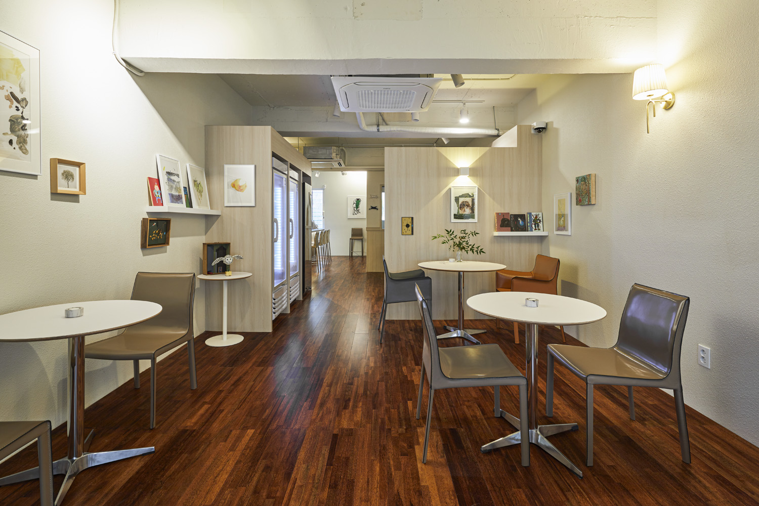 25 坪极简家居咖啡馆，韩式风格设计典范-3