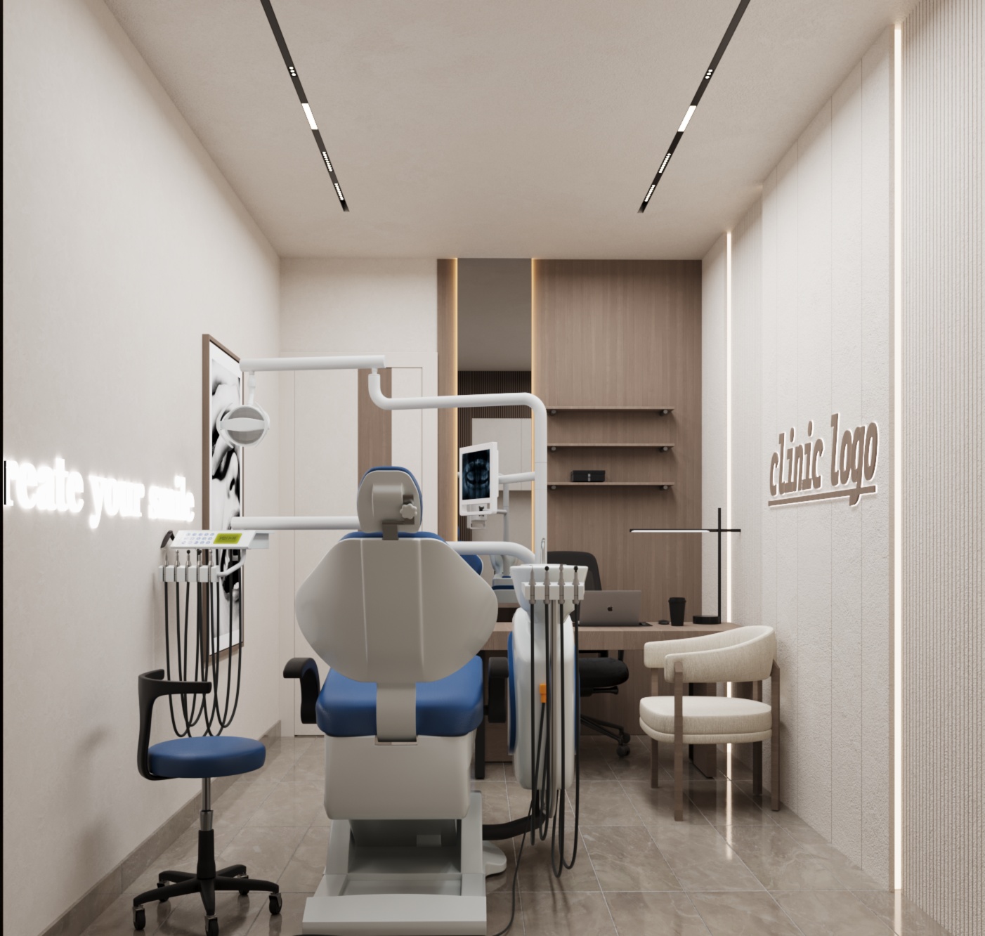 Modern Dental Clinic Interior-12