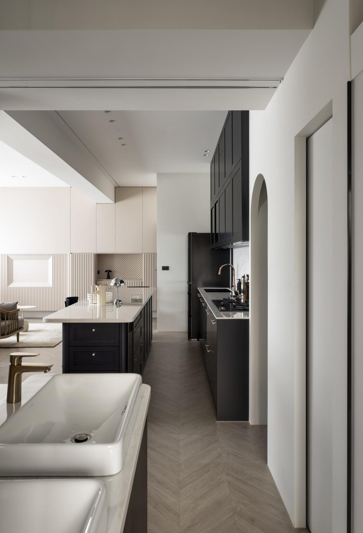 极简公寓遇上高级灰丨甘纳设计-22