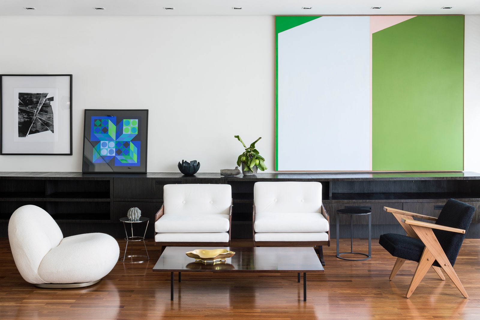 巴西设计师的极简主义公寓设计-4