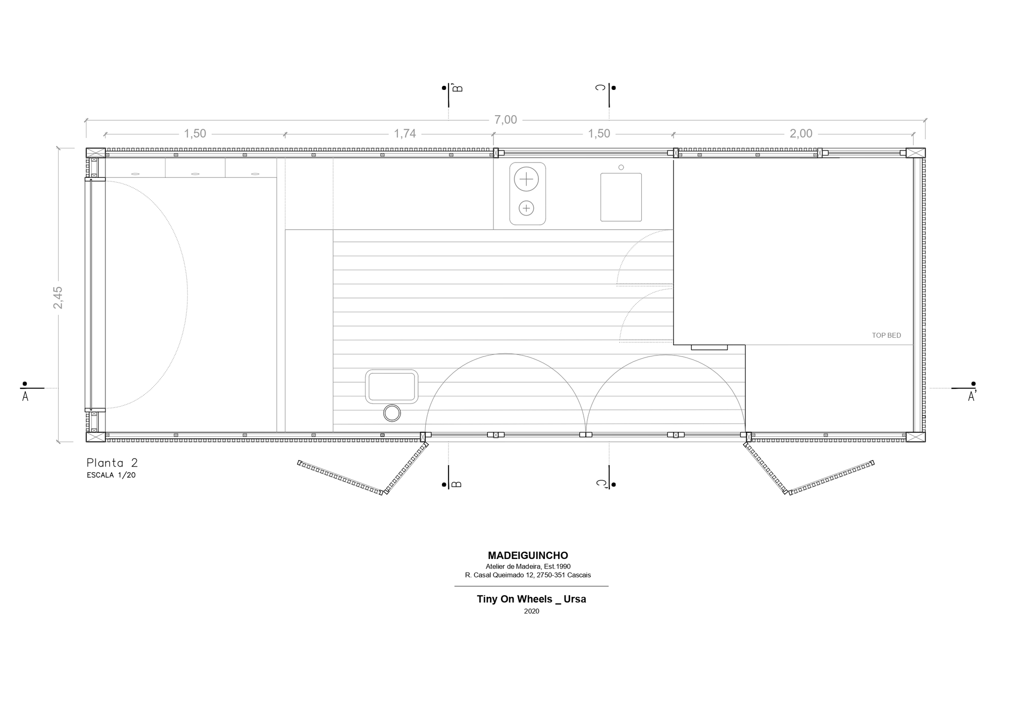 轮式小熊迷你屋丨葡萄牙丨Madeiguincho-42