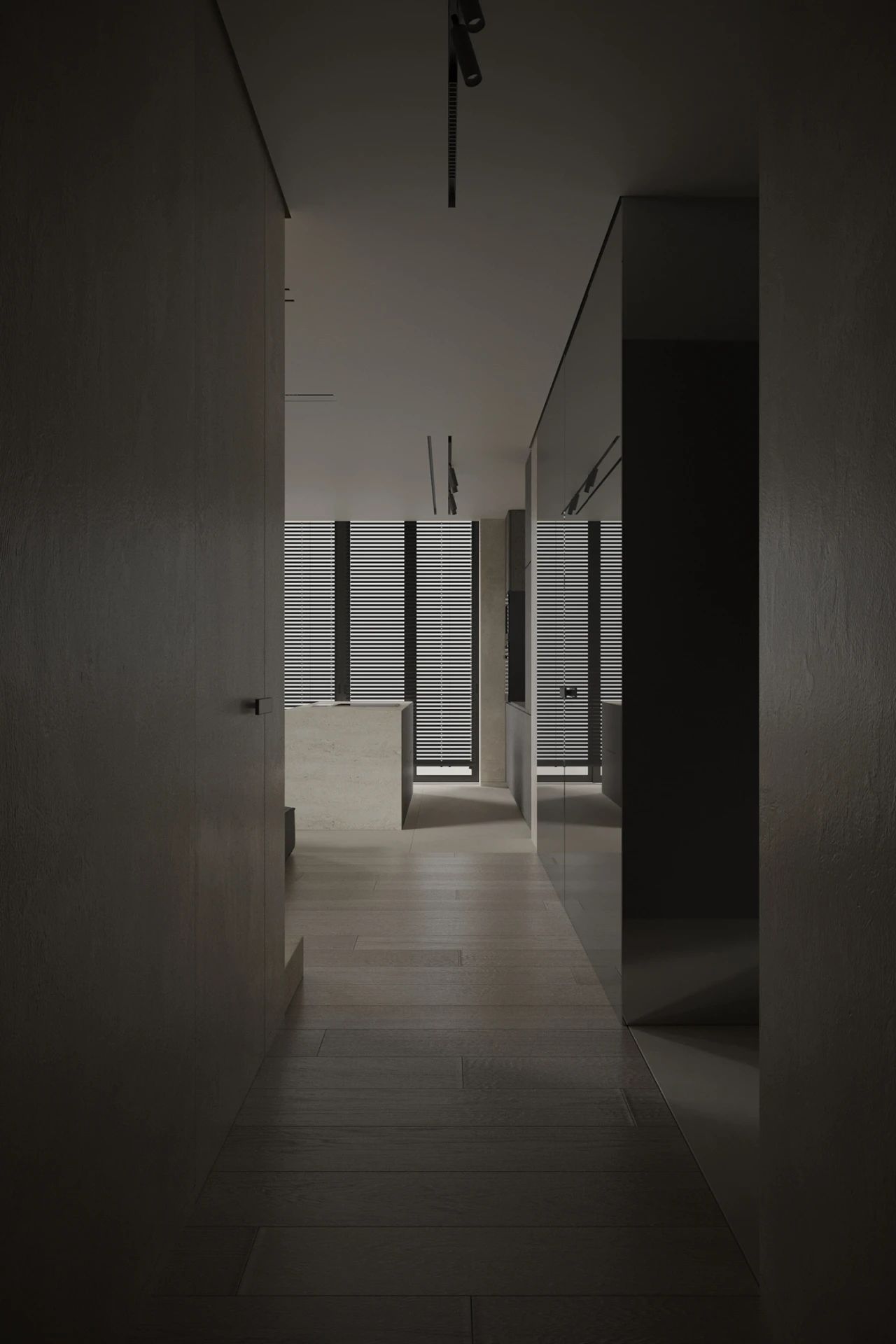 Ivan Honcharenko 打造 100㎡高级灰空间，简约而细腻-2