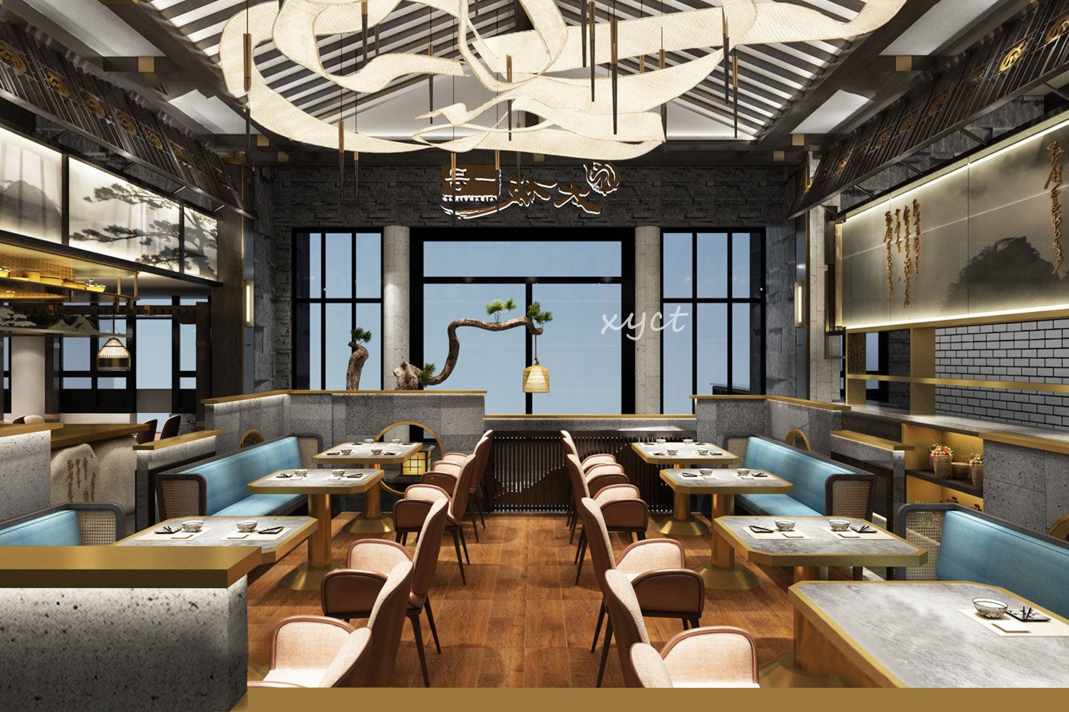 工装&万花里餐饮设计事务所作品-徐州太板一号-7