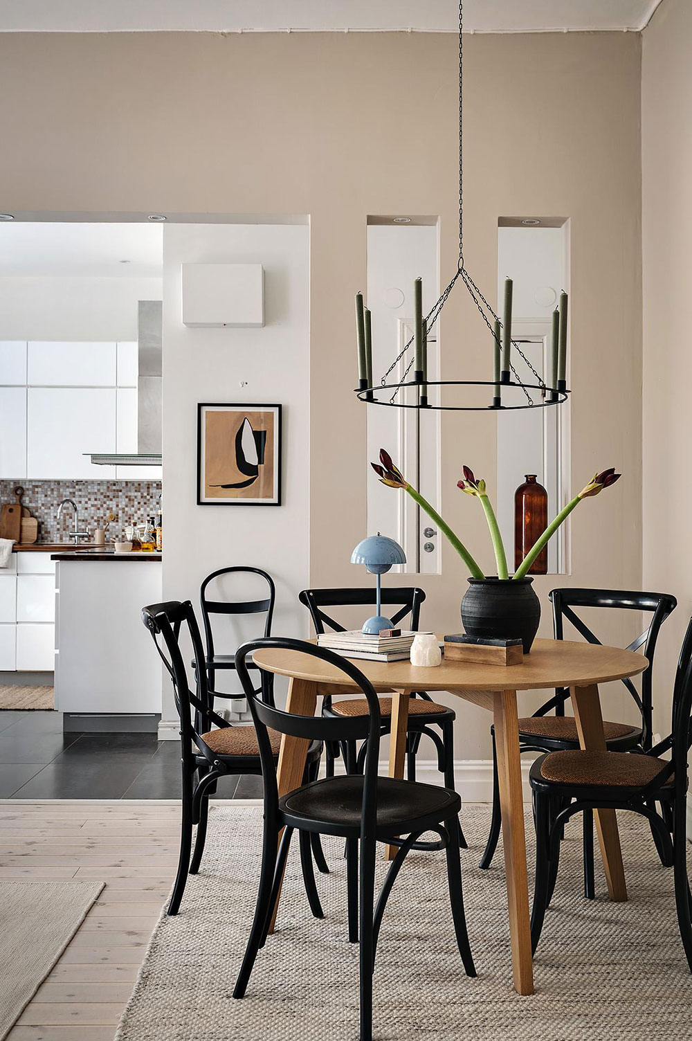 美丽的斯堪的纳维亚公寓-16