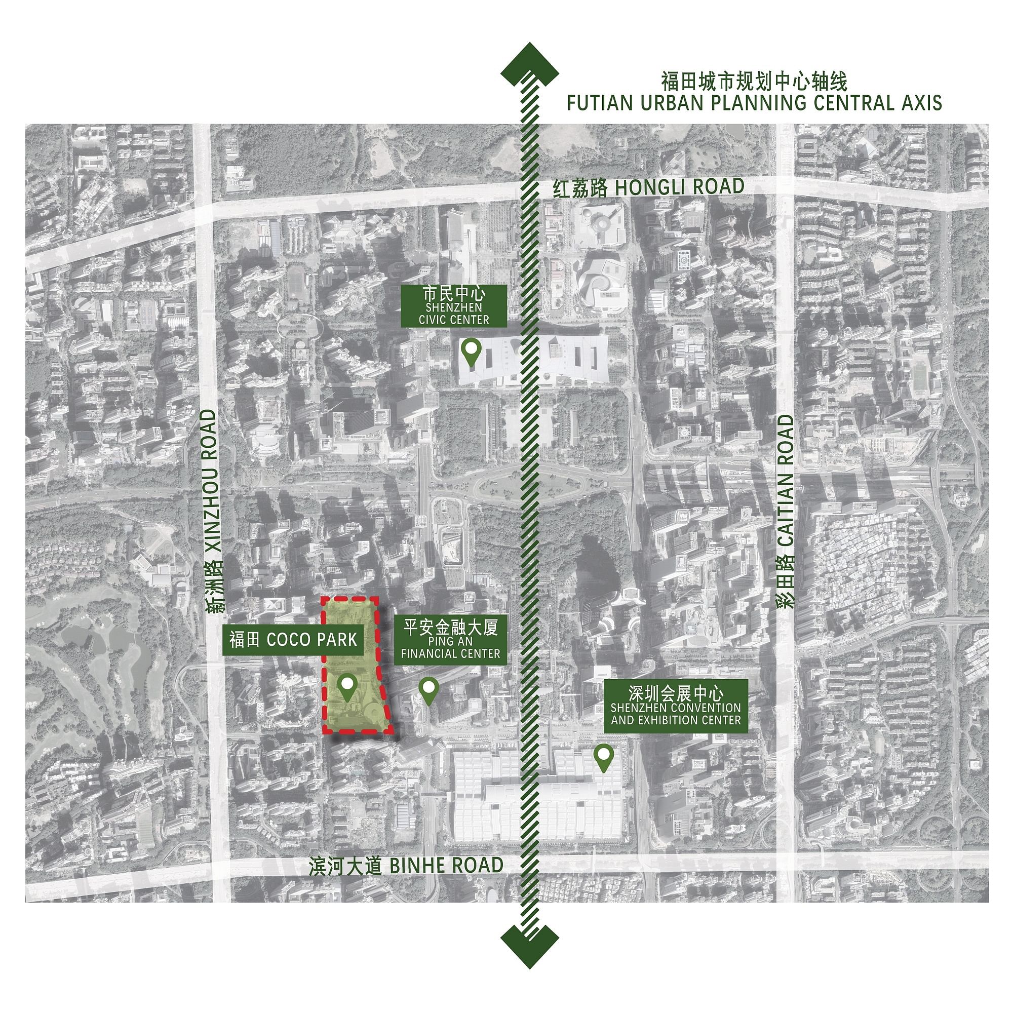 福田 CBD 混合商业公园焕新项目丨中国深圳丨Aedas-29