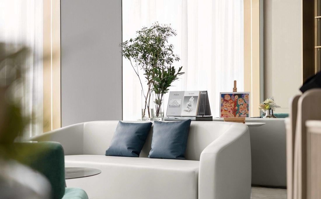 尚石设计丨售楼处丨旭辉×尚石 • 向阳而生的微笑生活馆-11