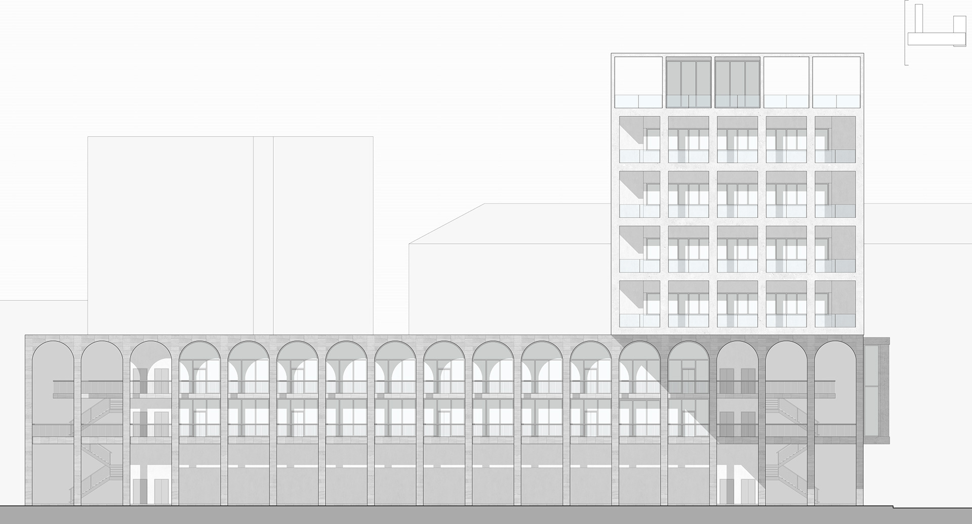 米兰多功能建筑丨意大利米兰丨米兰理工大学 LM 建筑,环境与室内设计实验室-7