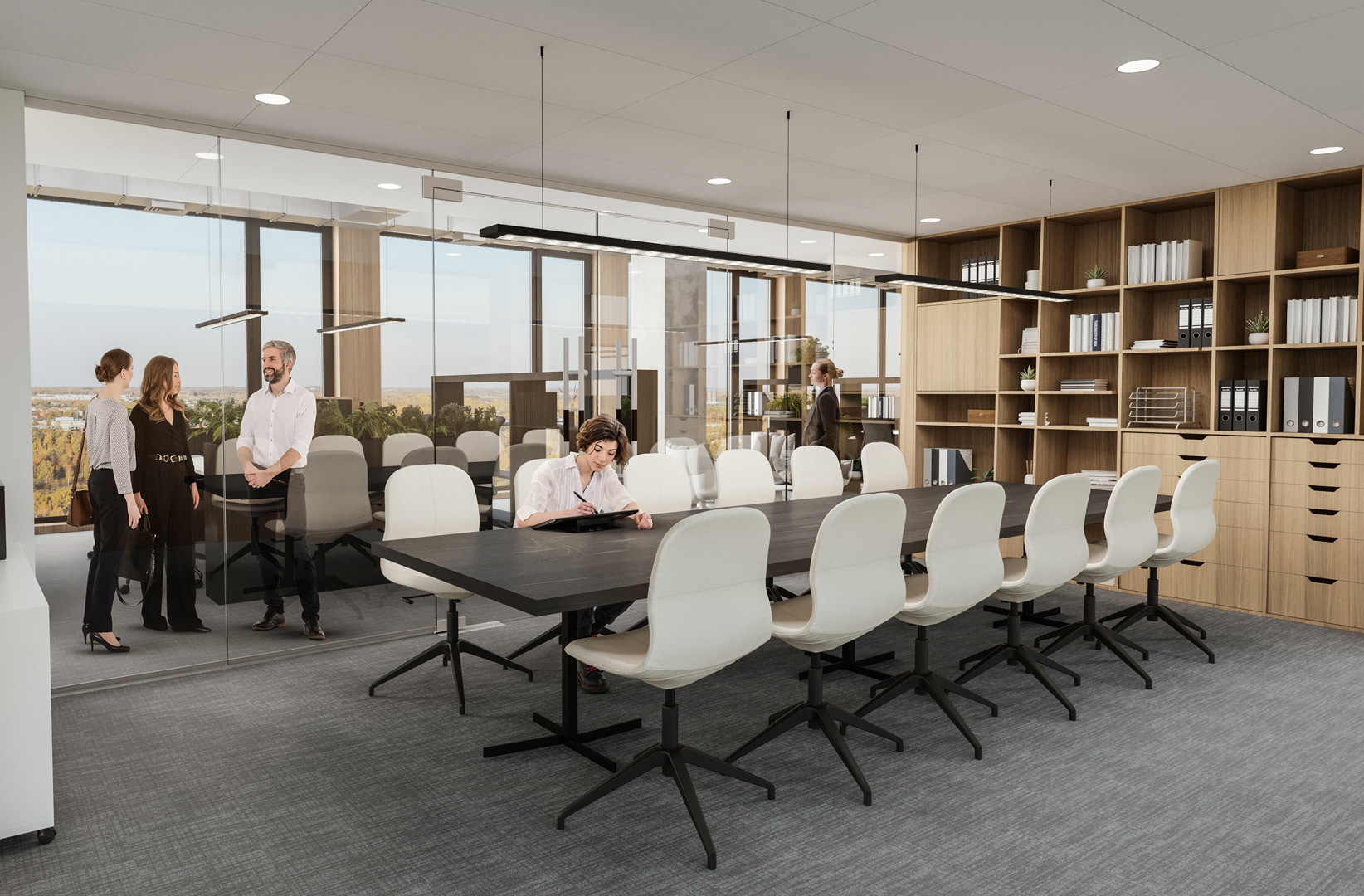 Roheline Park 办公楼商业 CGIs丨爱沙尼亚塔尔图丨Yellow Studio-23