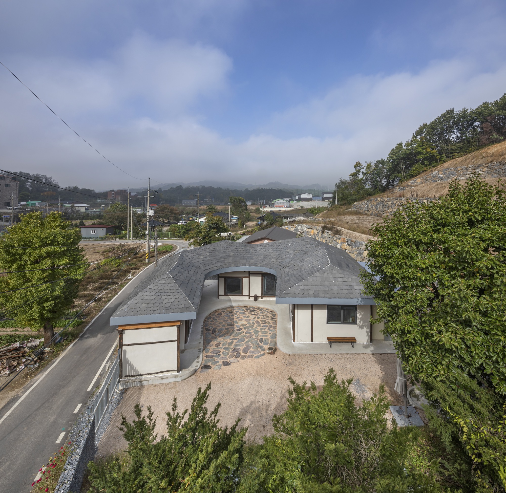 戈拉米宅邸丨韩国堤川市丨DRAWING WORKS-15