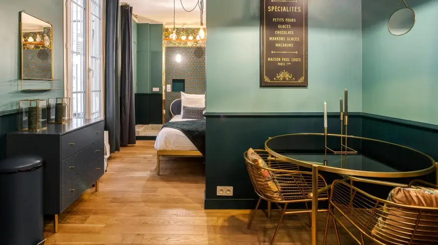 巴黎出租公寓的异域风情设计-1