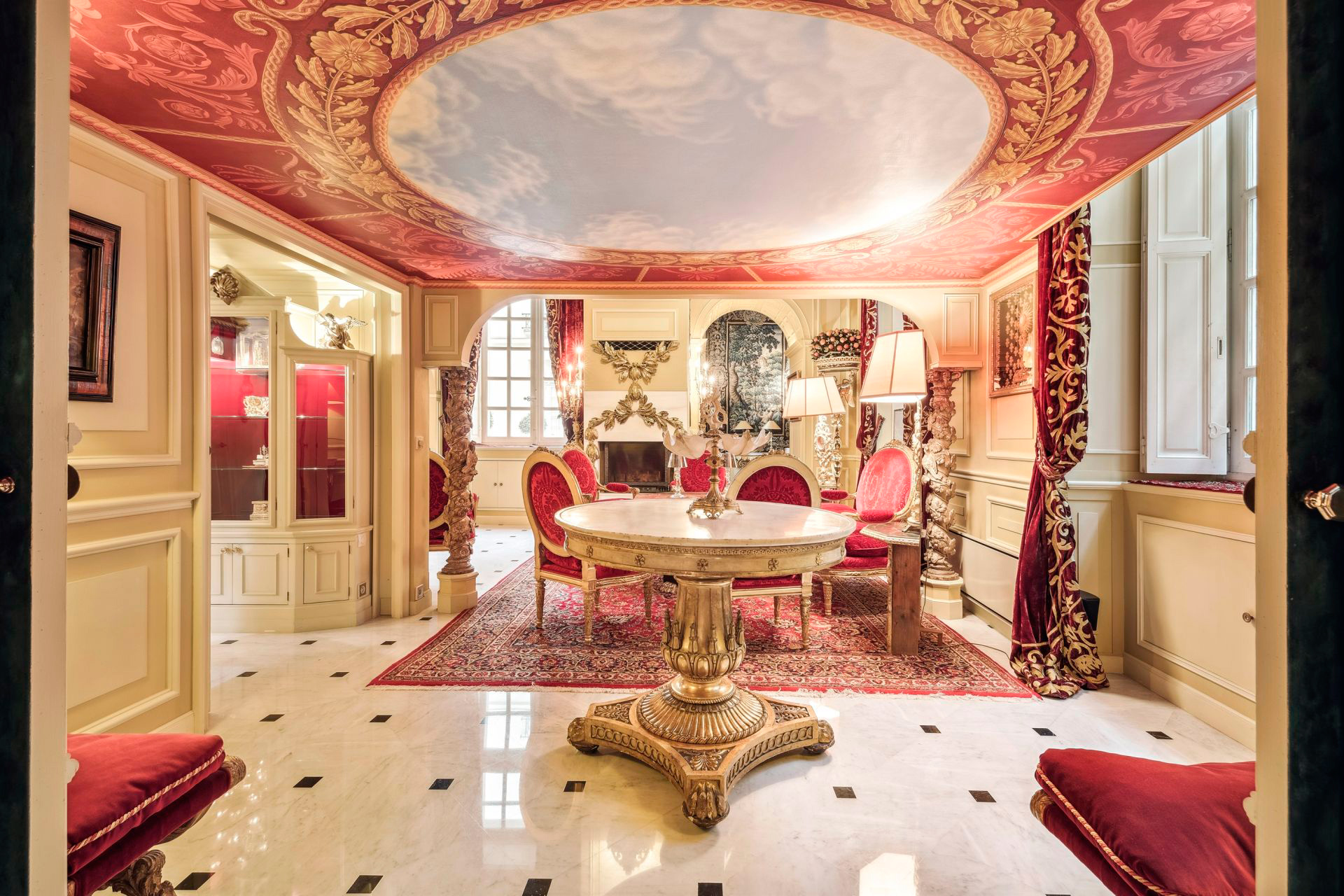 巴洛克风格双层别墅 | 奢华与艺术的完美融合-5