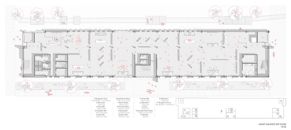 土耳其国家铁路局临时办公室及画廊丨土耳其伊斯坦布尔-43