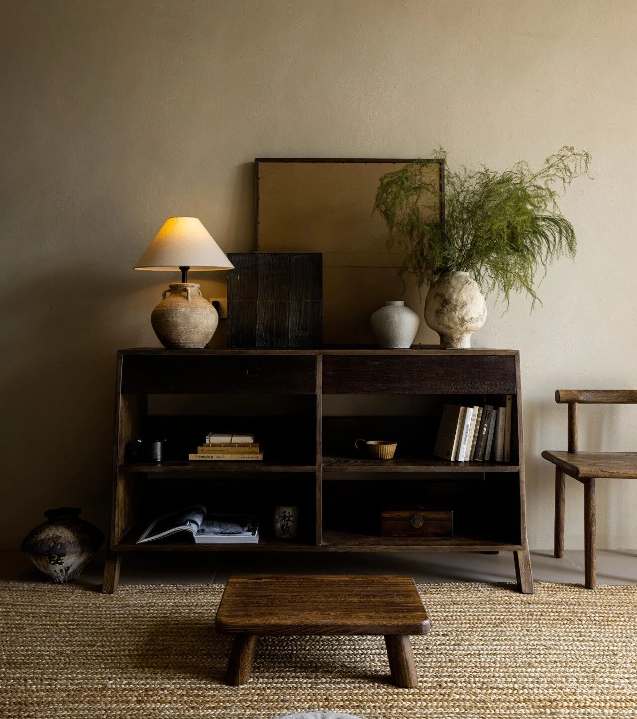 浙江杭州133㎡侘寂独处私宅丨中国杭州丨菲拉设计-11