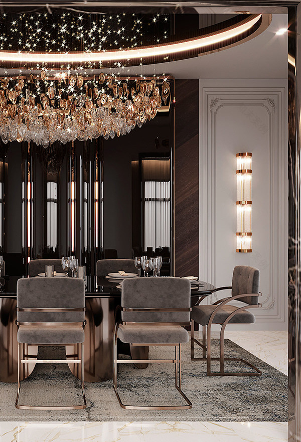 豪华餐厅丨Mohammed Yossef-9