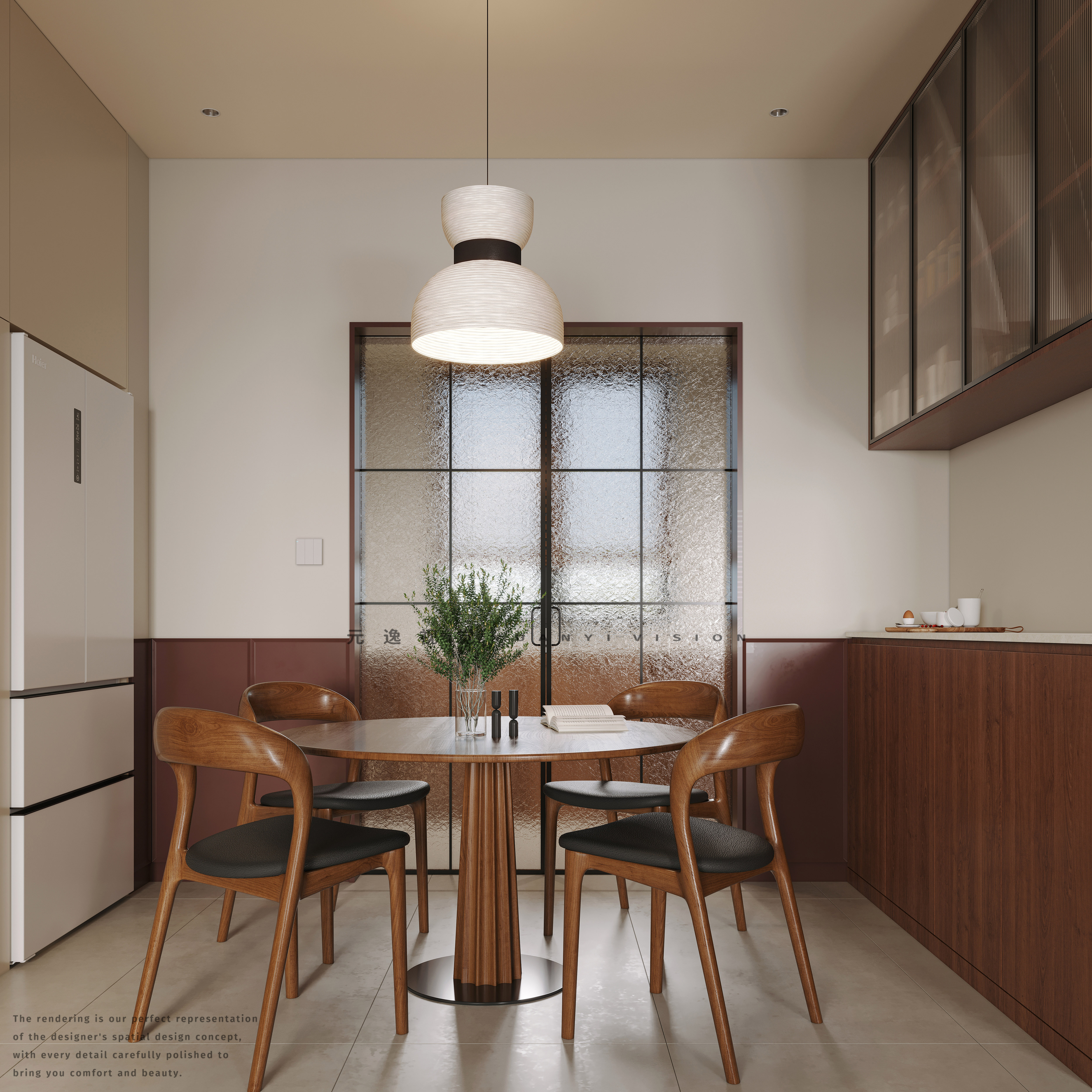 中古风客餐厅书房-8