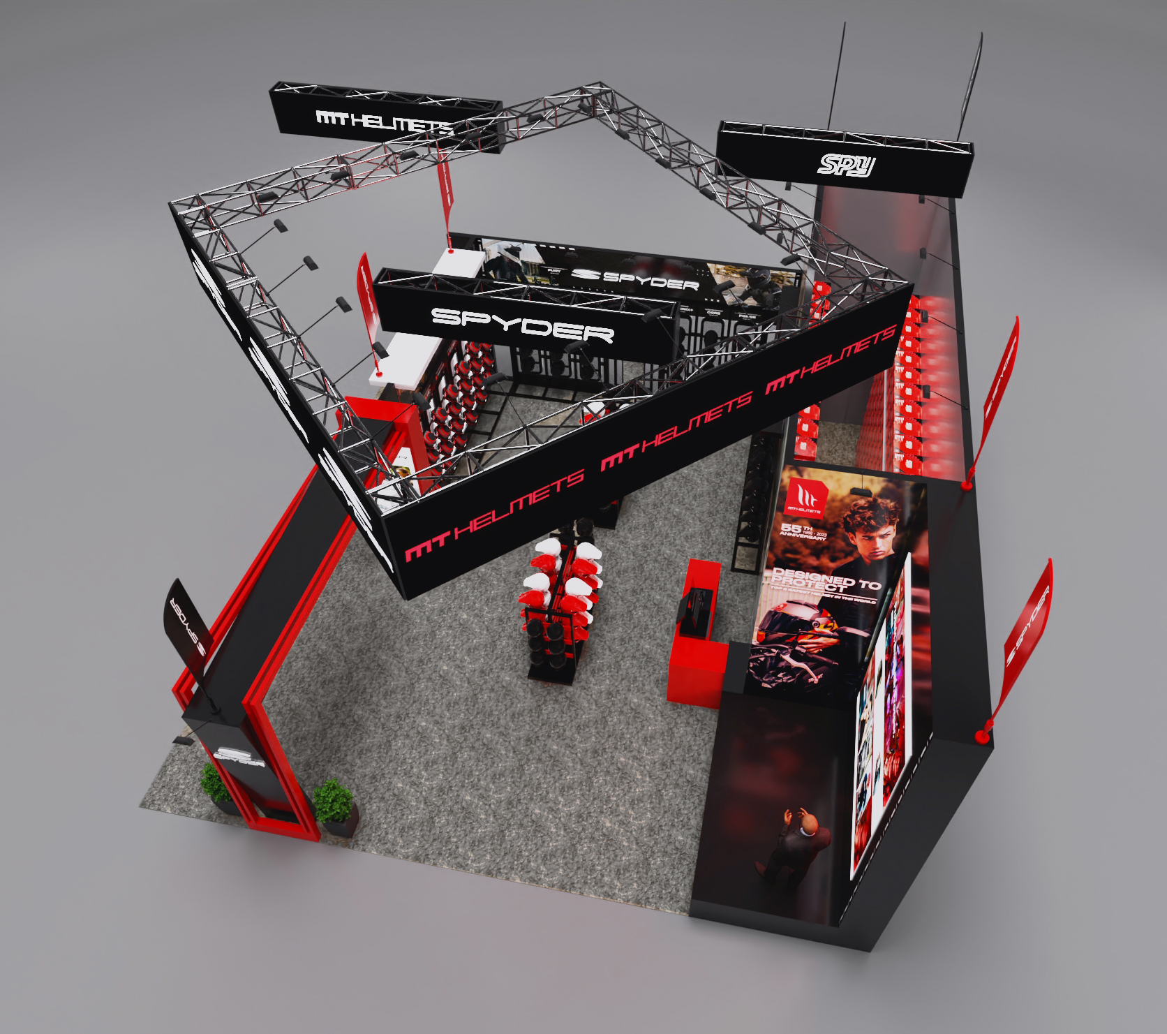 Spyder - Exhibition Booth Design-11