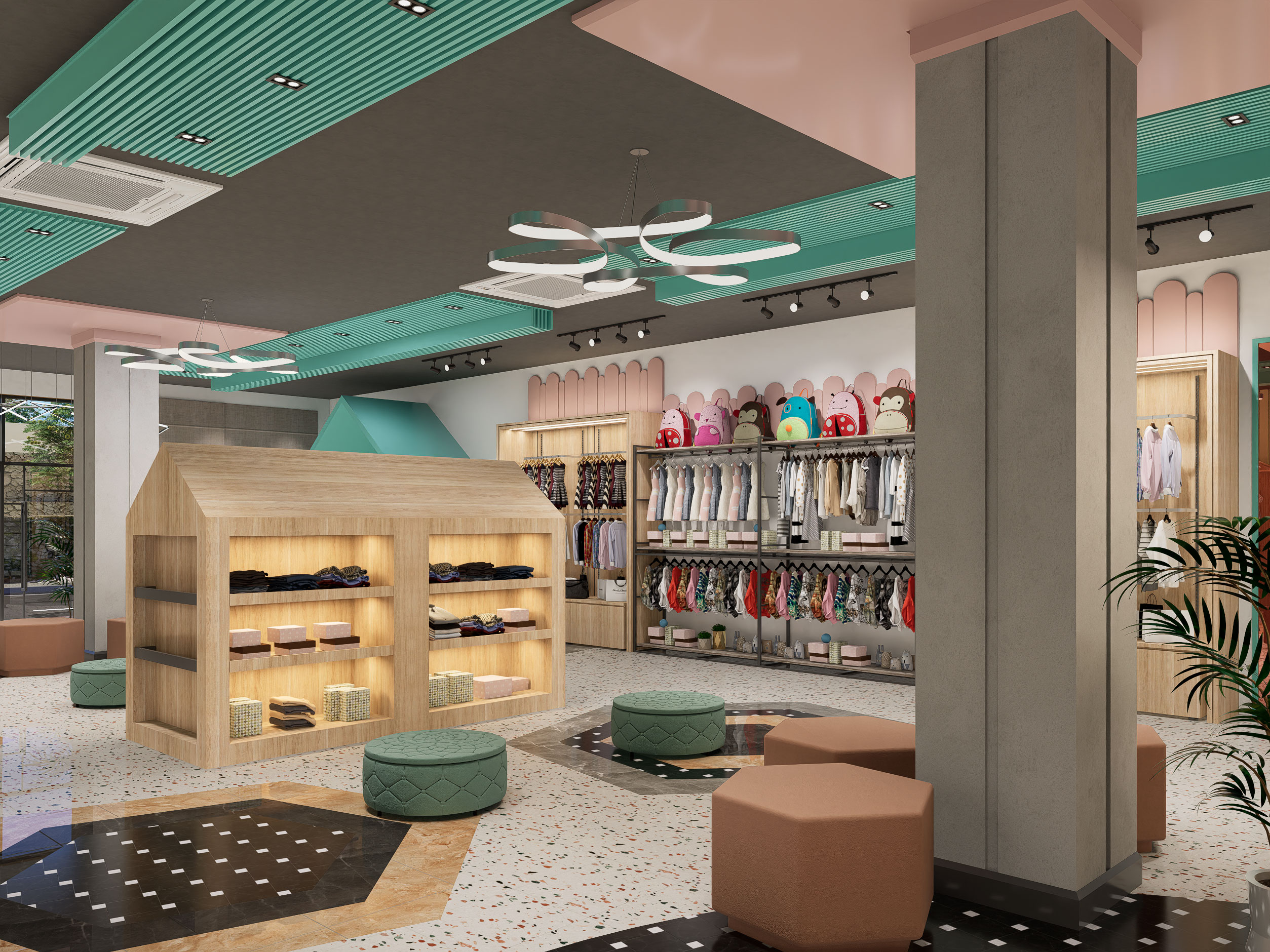 Kids Garment Shop Interior-13