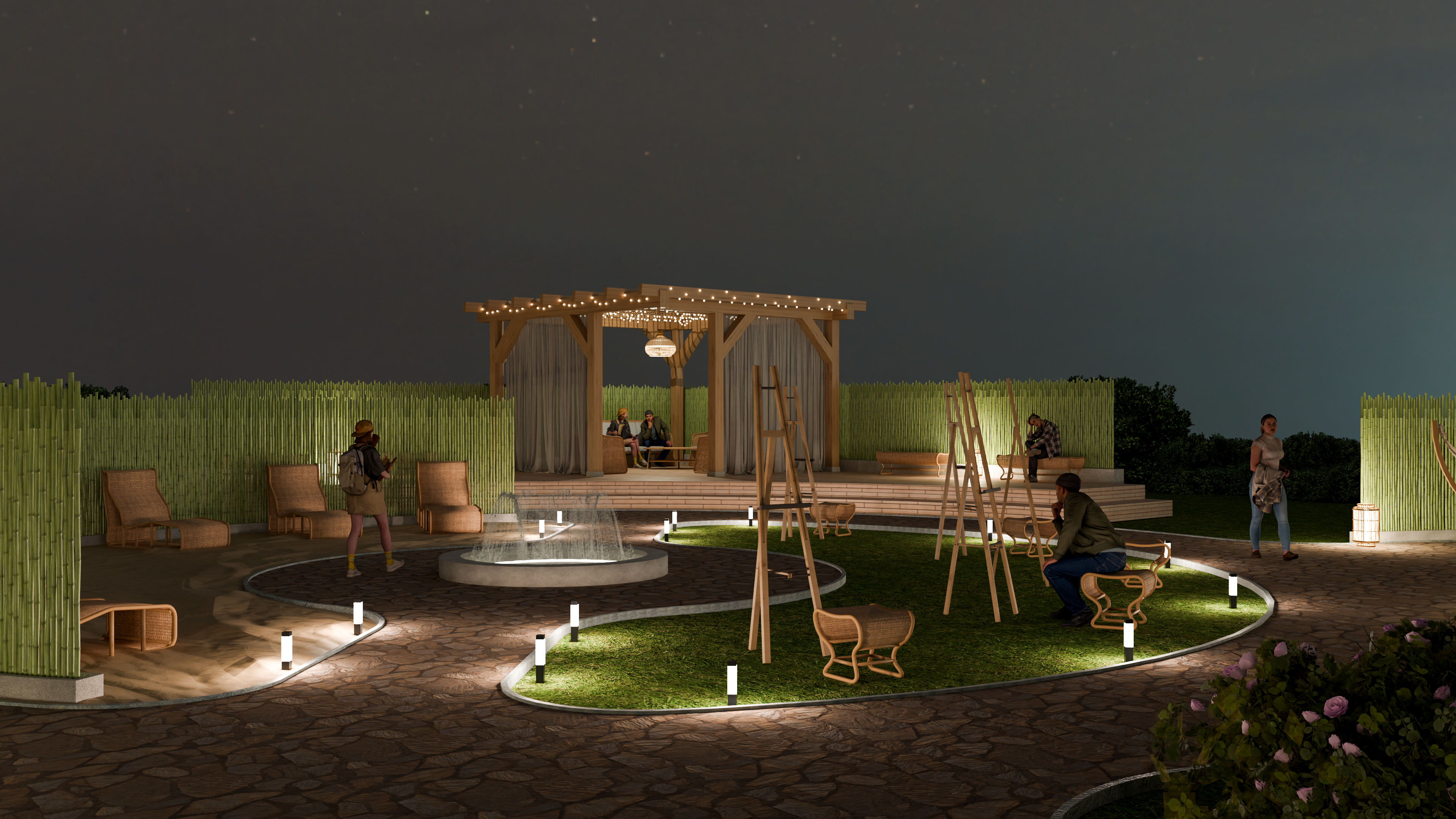 BAMBOO GROVE | Recreational space-15