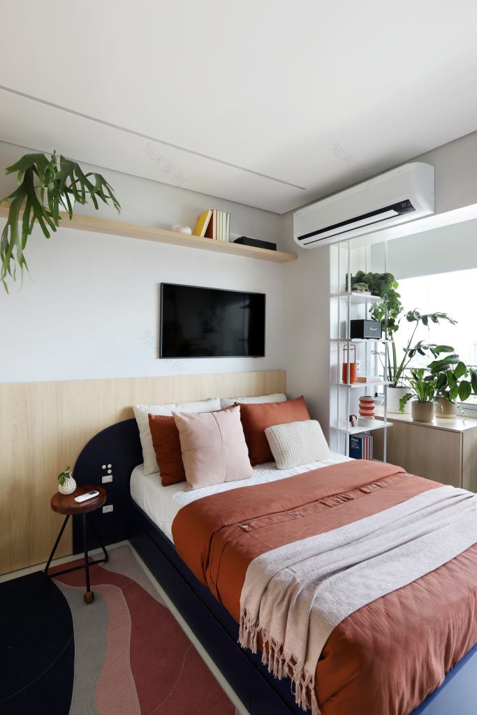 Butantã 26m² 工作室空间与情感装饰设计-8