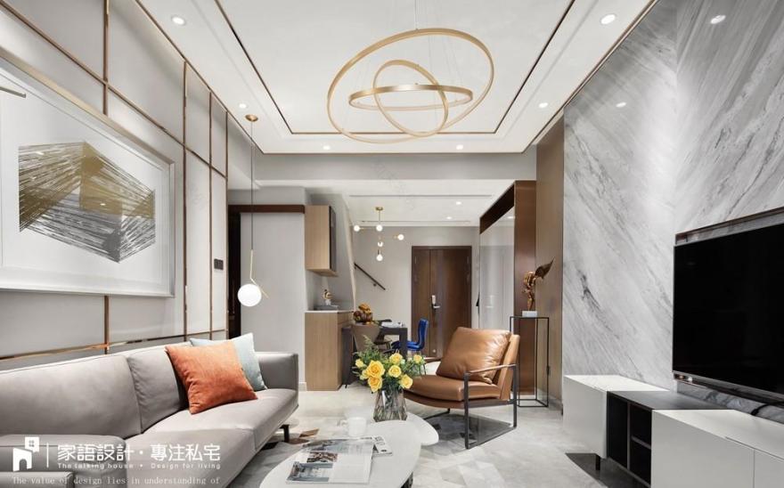 广州家语设计 · 暖光别墅-5