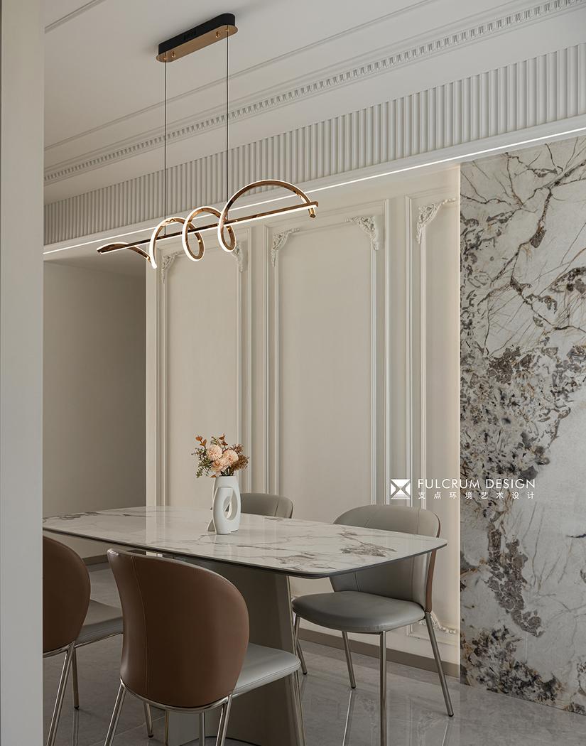 通透轻法式,柔美空间盛满四月春光丨艺境·陈设软装-23