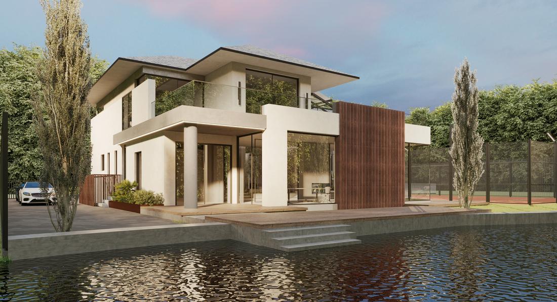 活力四溢的现代网球主题家庭设计-2