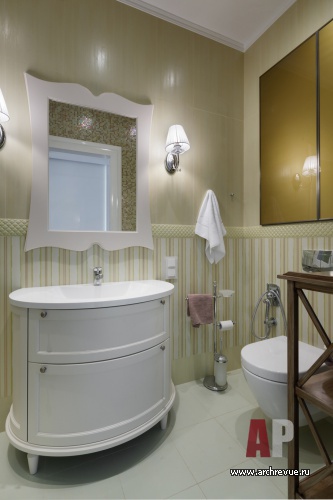 莫斯科中心家庭临时居住的新古典风白色公寓设计丨俄罗斯莫斯科丨库勒金娜·奥尔加,伊万诺娃·叶卡捷琳娜-33