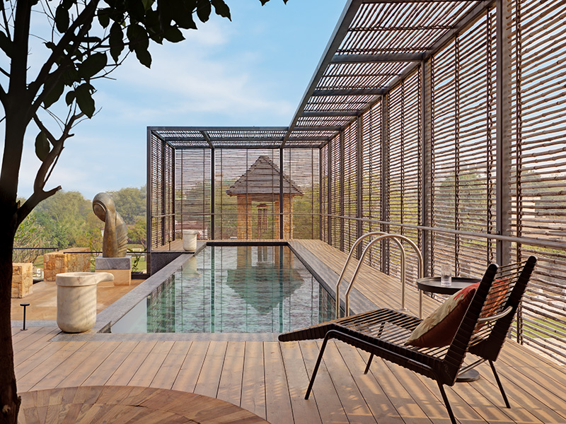 Jaipur的22,000平方英尺石头房子丨IndiaJaipur丨AKFD多学科设计公司-19