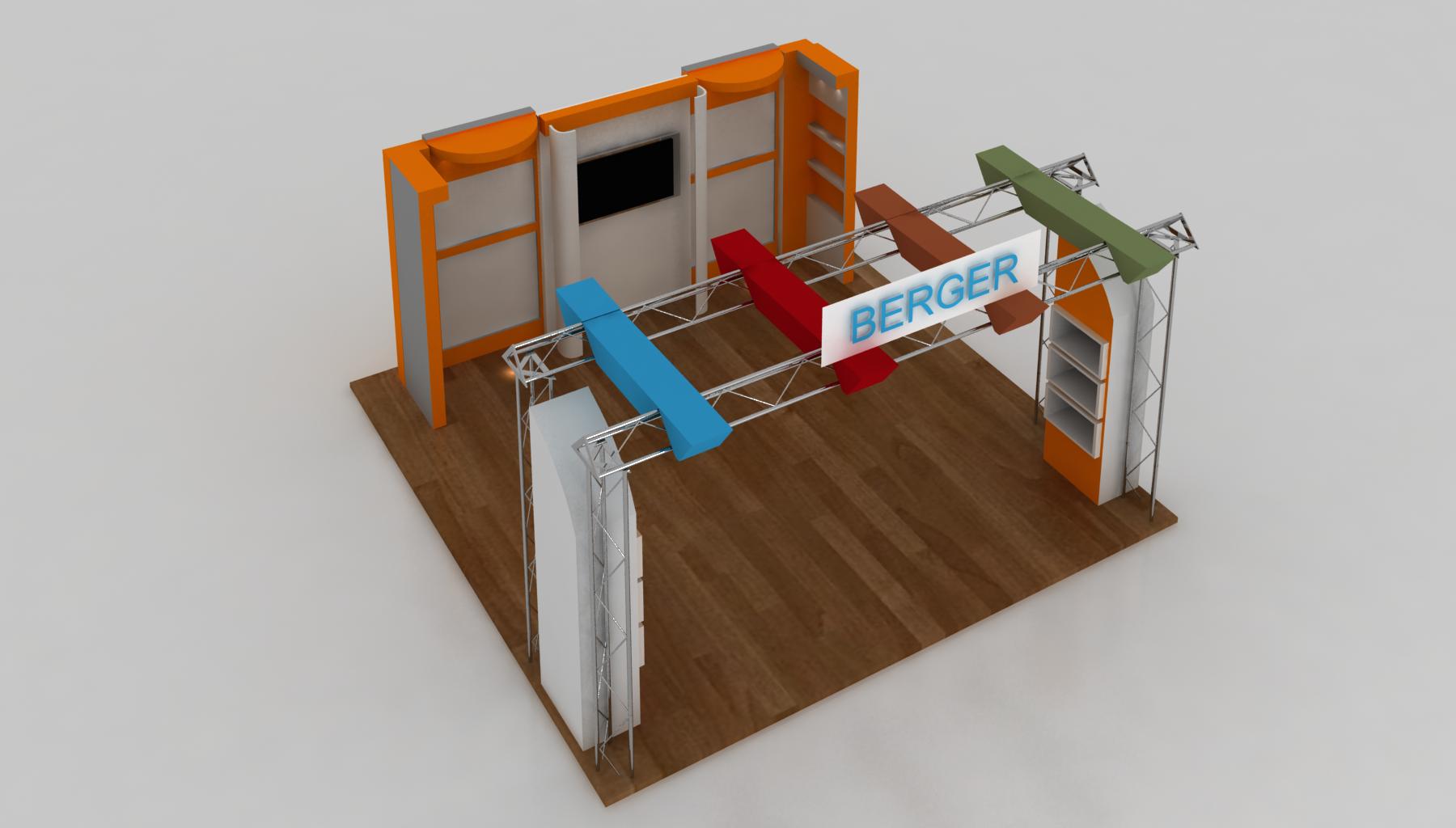 BERGER PAINTS STAND-4