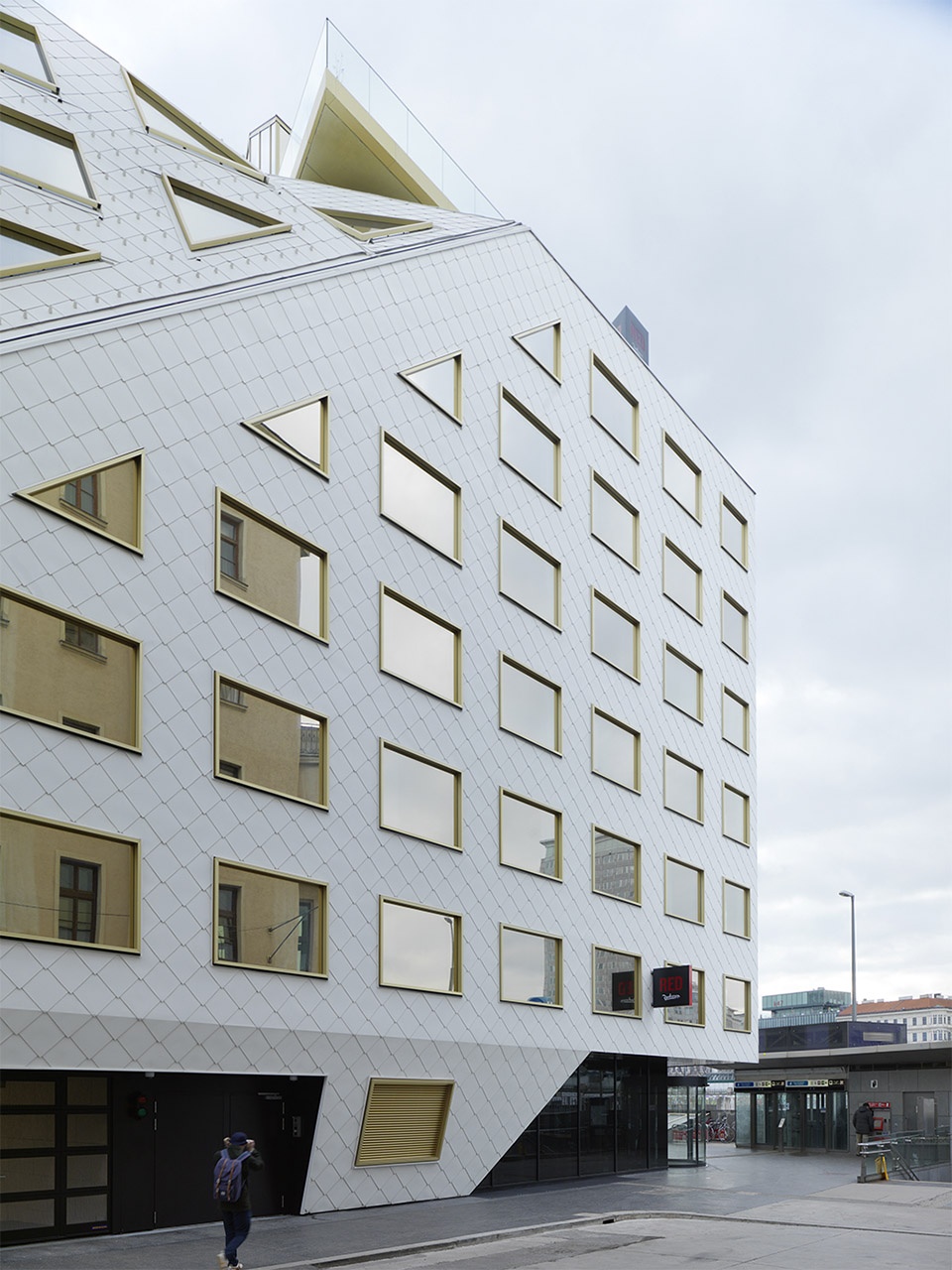 维也纳 The Rock 酒店丨奥地利维也纳丨querkraft architekten-16