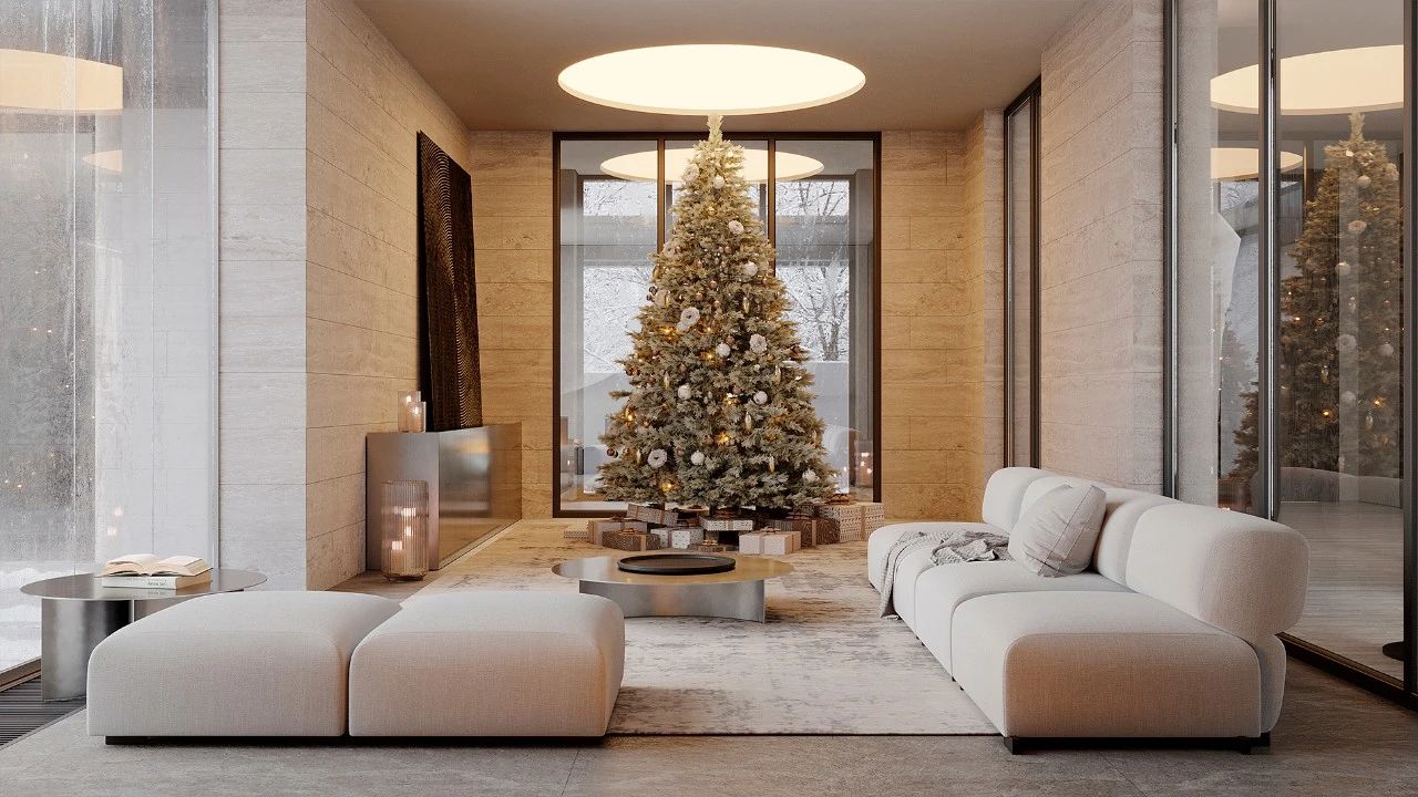 俄罗斯简约优雅公寓设计丨VERITY DESIGN-93