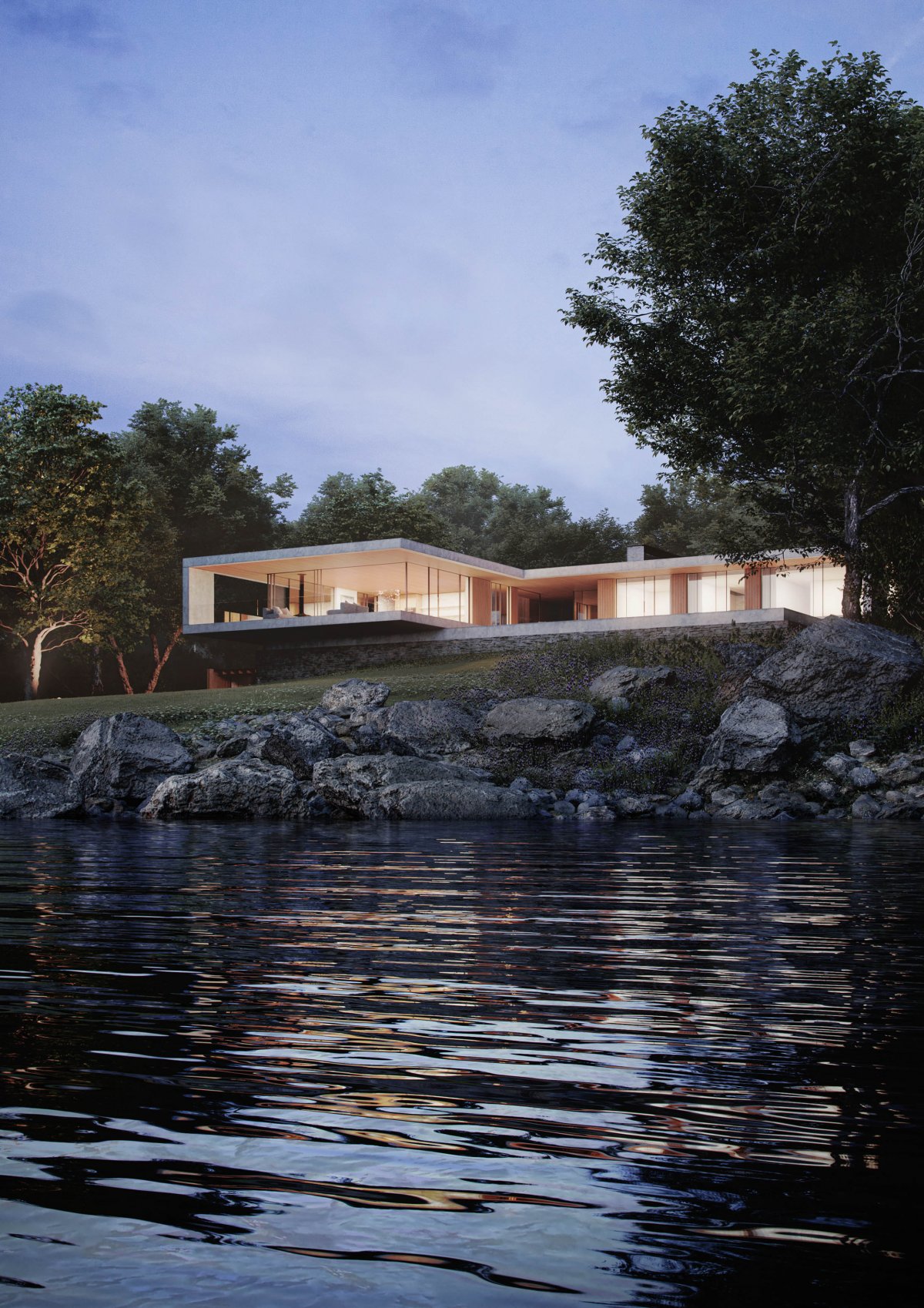 Cedar Cove 家庭住宅丨美国纽波特丨Strom Architects-10