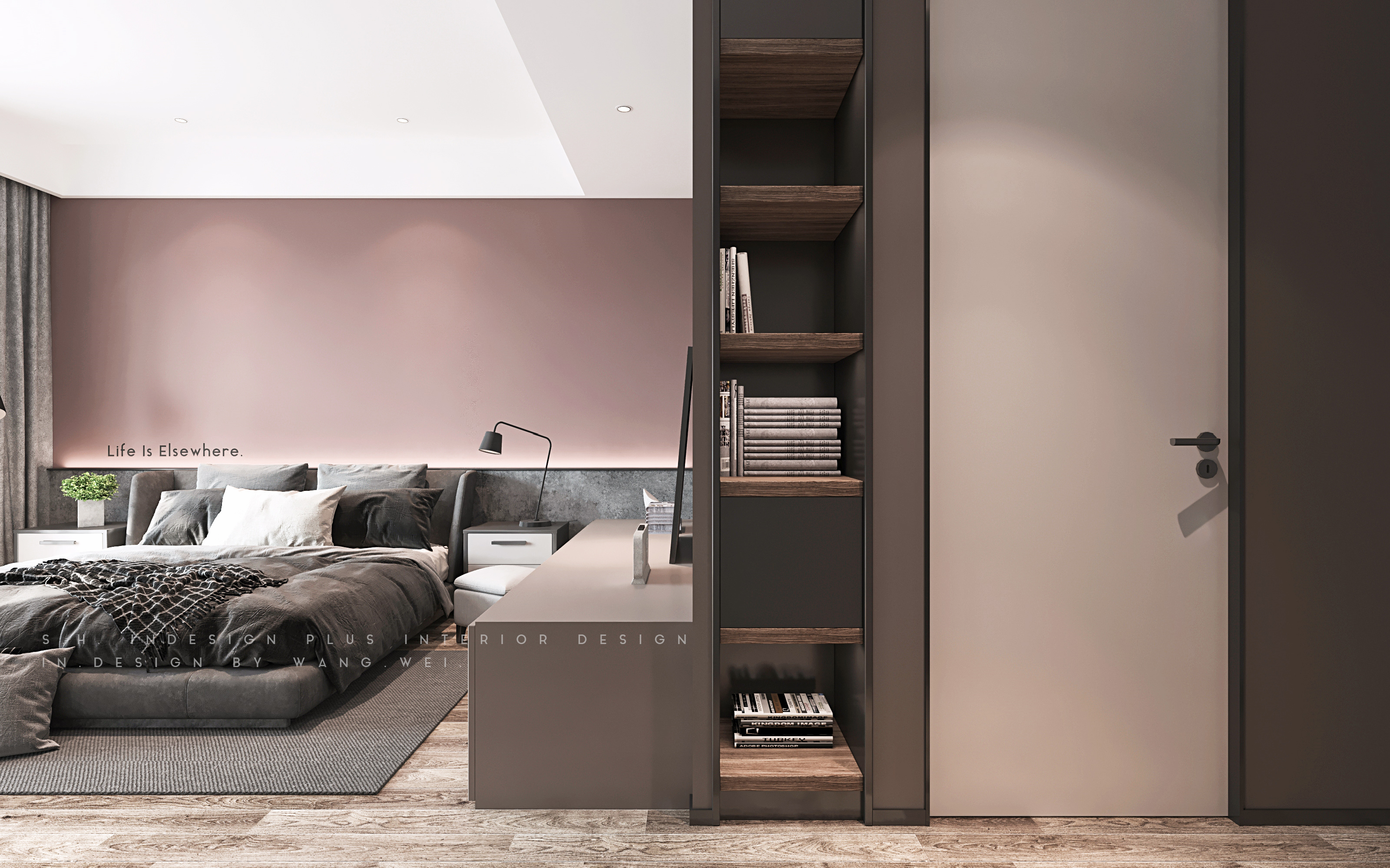 “盒子空间”理念下的南京 140 平设计佳作-19