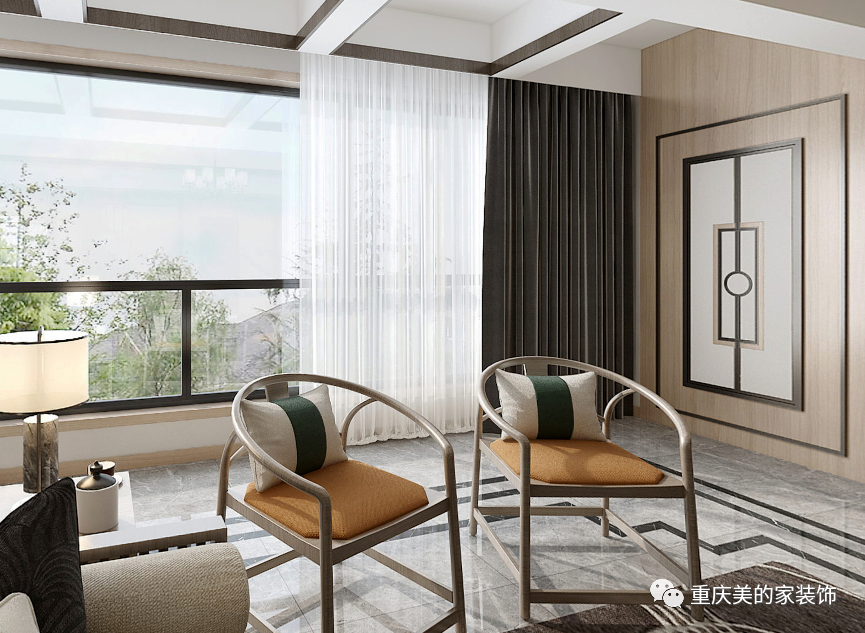 风雅千年 | 新中式博翠天悦洋房设计-59