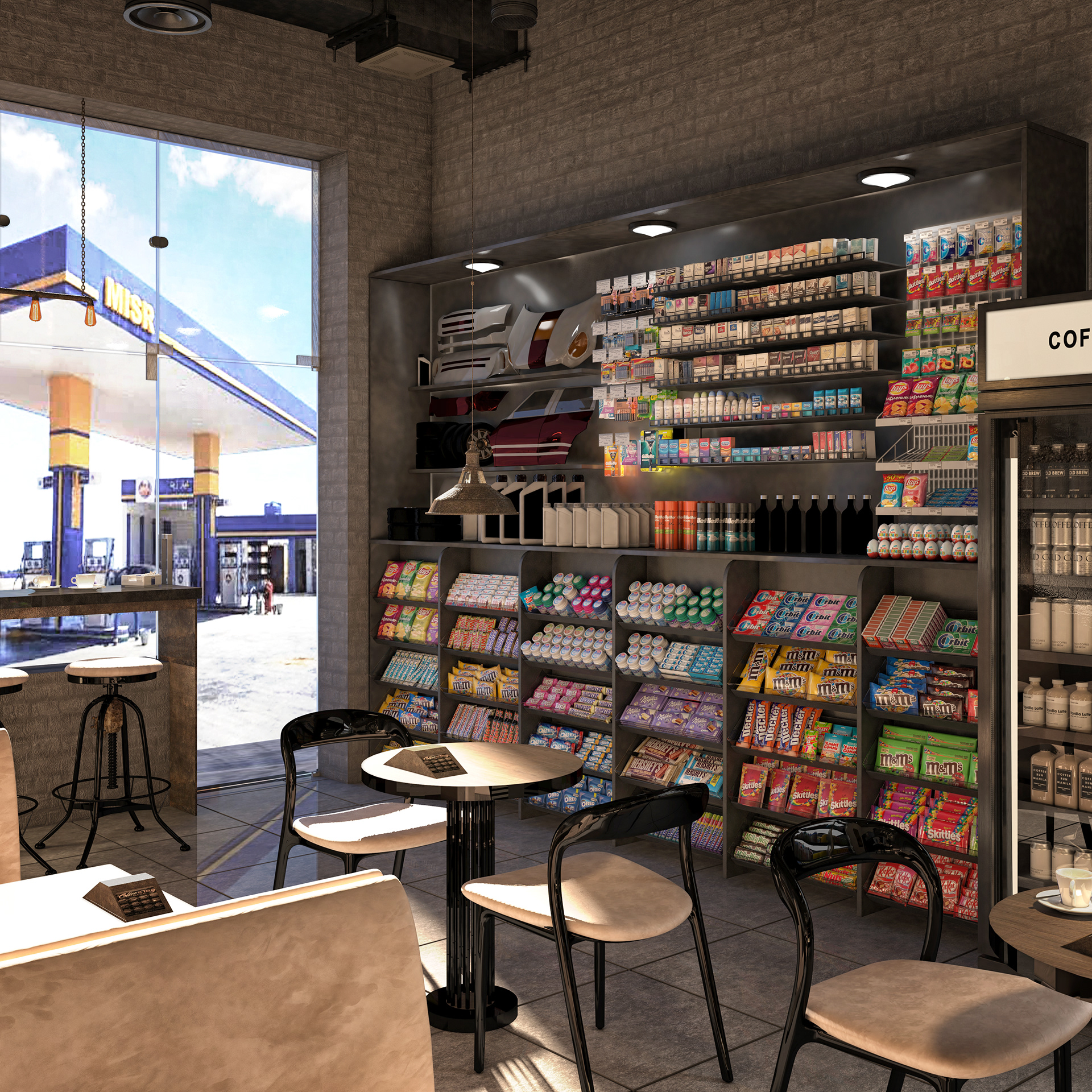 加油站咖啡店丨EgyptAlexandria-5