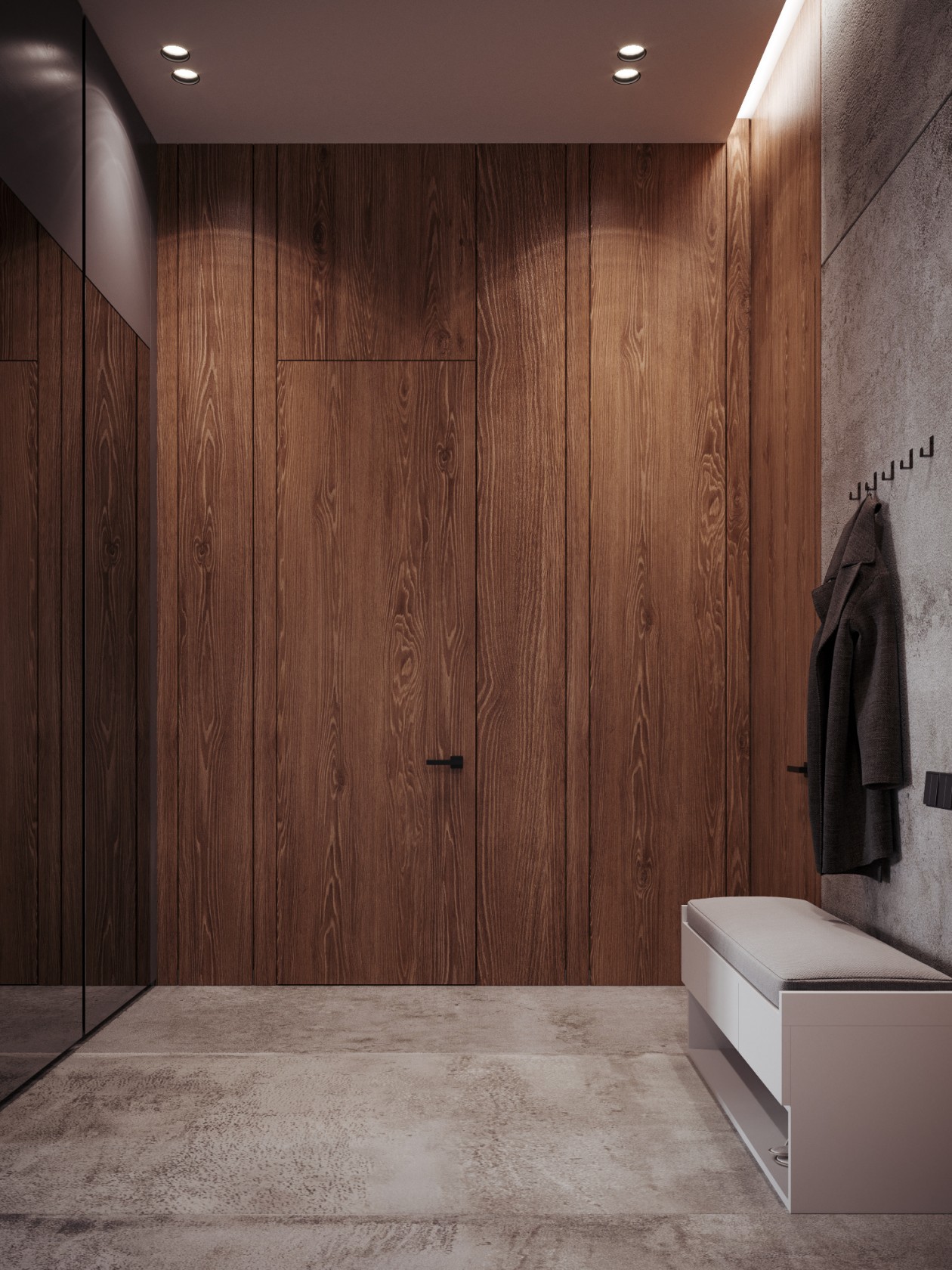 120㎡公寓 舒适温暖有质感的轻工业风 美腻-0