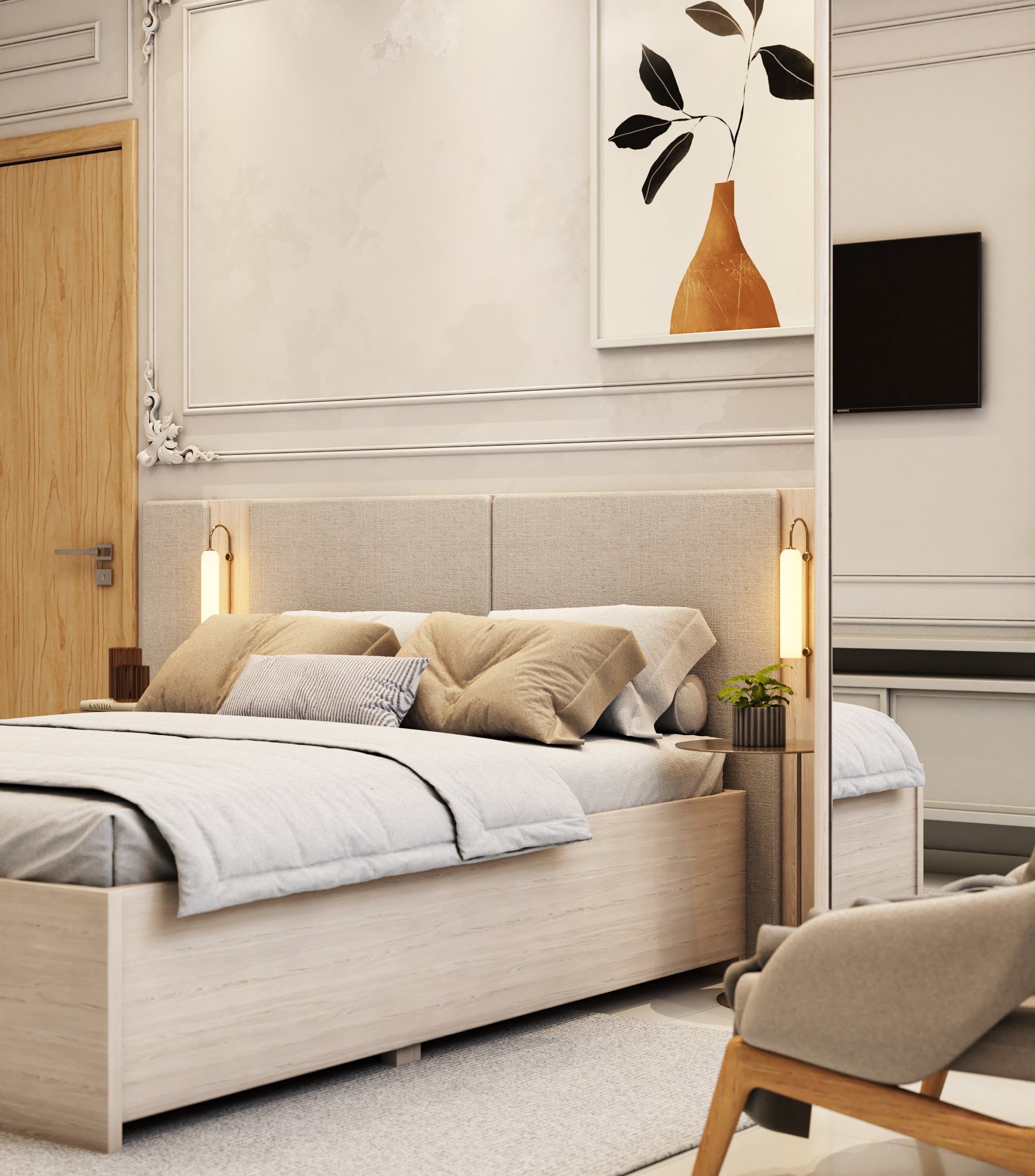 Quarto de Casal 卧室设计-12